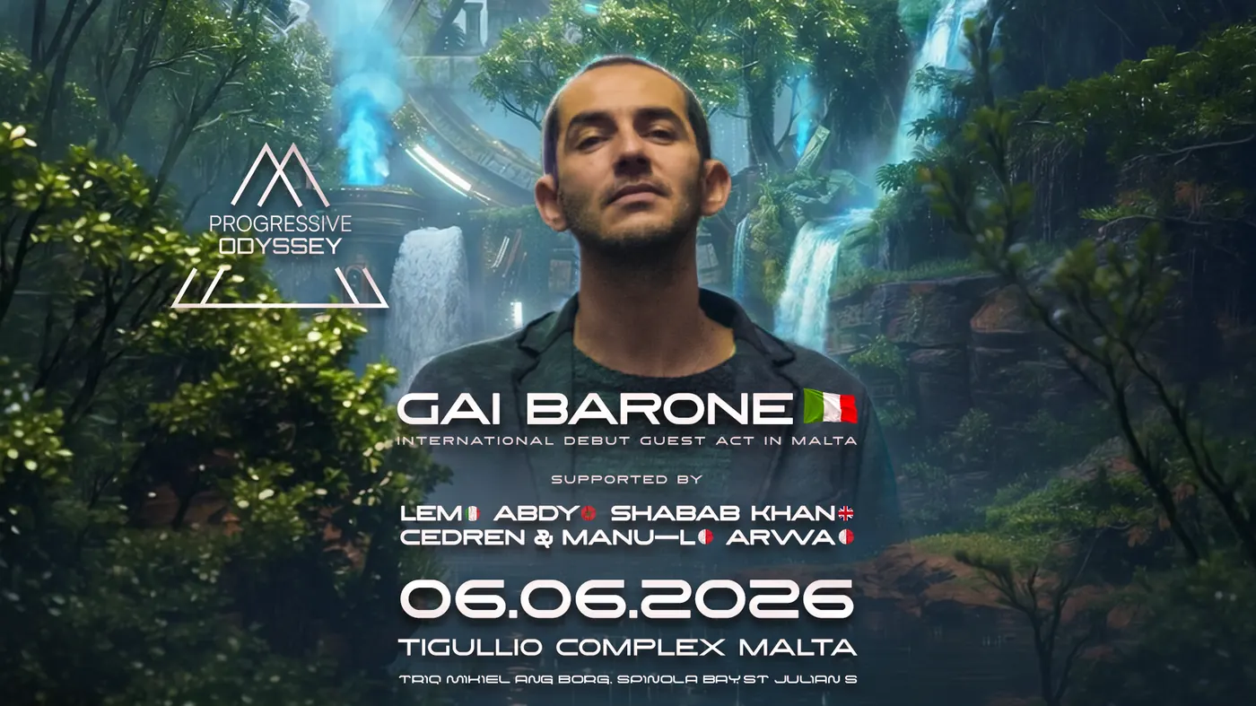 Artwork for Progressive Odyssey presents Gai Barone